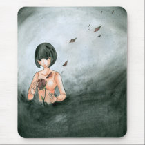Sad Doll Mousepad 2 mousepads