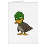Sad Duck Card (Blank Inside)