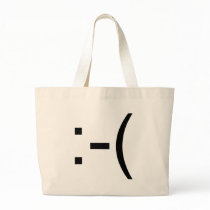 Sad Emoticon! geek products! bags