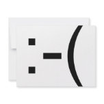 Sad Emoticon! geek products! Invites