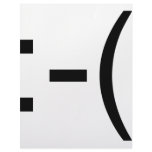 Sad Emoticon! geek products! Custom Letterhead