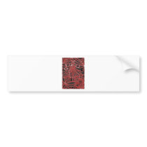 Sad Face Bumper Sticker