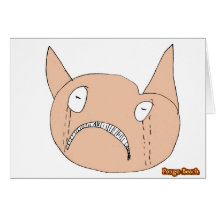 Sad Face Card