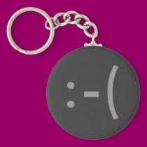Sad Face keychains