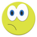 Sad Face Sticker