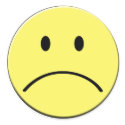 Sad Face Sticker