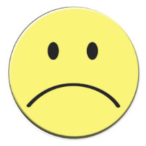 Sad Face Sticker