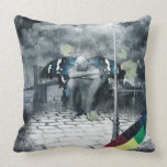 Sad Fairy Throw Pillow