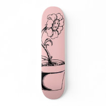 sad flower skate decks