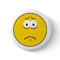 Sad Frowning Smiley Face buttons by doonidesigns Sad Frowning Smiley Face buttons