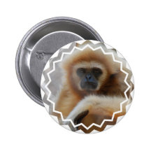 Sad Gibbon Pin