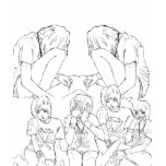 Sad Girls V-Neck T Shirt