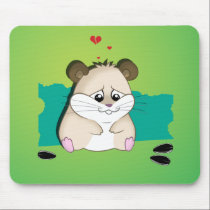 sad hamster mousepads