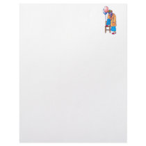Sad Hobo Clown Custom Letterhead