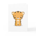 Sad Kitten Greeting Card