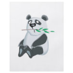 sad little panda bear flyer design