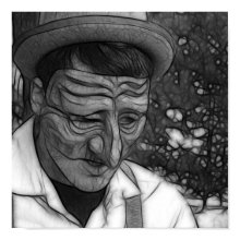 Sad Man print