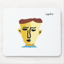 sad man, sophie mousepads