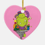 sad monster and friends vector cartoon art ornament