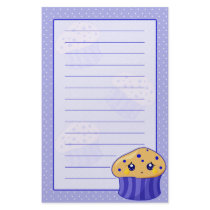 Sad Muffin stationery by creampufart Sad Muffin stationery