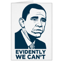Sad Obama Card cards