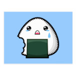 Sad Onigiri Post Card