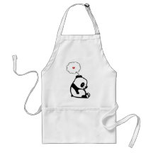 Sad Panda Aprons