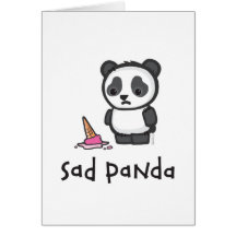 Sad Panda card