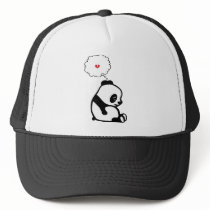 Sad Panda Trucker Hats
