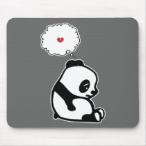 Sad Panda Mousepad