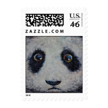 Sad Panda Stamp