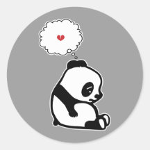 Sad Panda Stickers