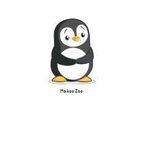 Sad Penguin Ladies Ringer Shirt