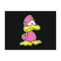 sad pink duck postcards by doonidesignsanimals sad pink duck postcards
