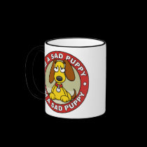 Sad Puppy Tasse tassen