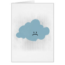 Sad Rain Cloud Cards