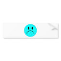 Sad Smiley Face Happy Smile Expression Smilie bumper stickers by inquester Sad Smiley Face Happy Smile Expression Smilie bumper stickers