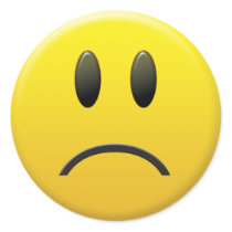 Sad Smiley Face stickers