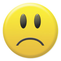 Sad Smiley Face stickers
