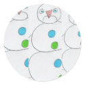 sad snowman stickers by KatAnnette sad snowman stickers