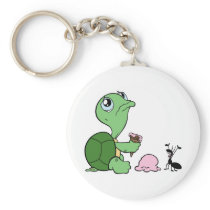 Sad Turtle Happy Ant Key Chains