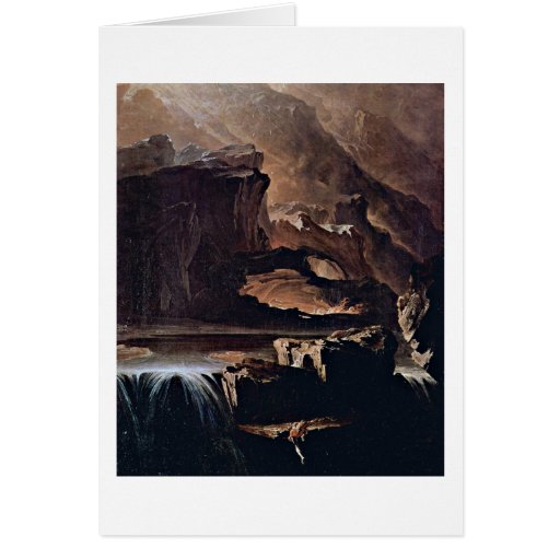 Sadak In Search Of The Waters By John Martin Greeting Cards