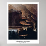 Sadak In Search Of The Waters By John Martin Poster