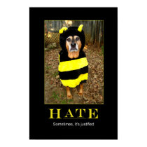 Saddest Bee Motivational Poster posters