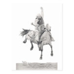 Saddle Bronc Postcard
