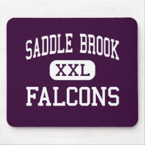 Saddle Brook - Falcons - High - Saddle Brook mousepads by customteamsportswear Saddle Brook - Falcons - High - Saddle Brook mousepads
