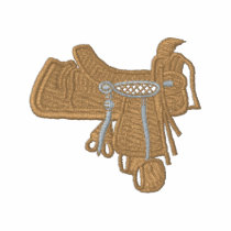 Saddle embroidered shirts