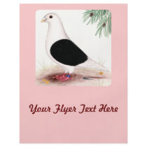 Saddle Homer Pigeon Flyer Design