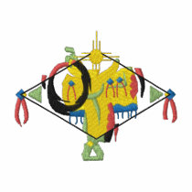 Saddle Logo embroidered shirts