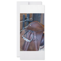 Saddle Rack Card Template